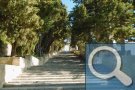 180 Stufen des Kreuzwegs führen zur Zitadelle und Santuario Sant Salvador in Arta