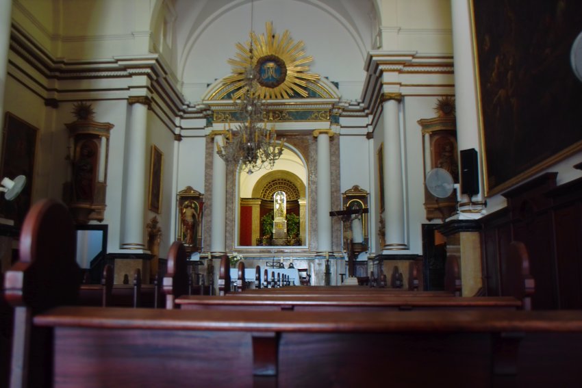 Inneres des Santuari de Sant Salvador