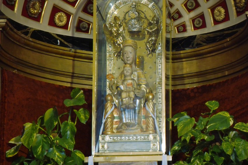 Madonna im m Santuario de Sant Salvador in Arta