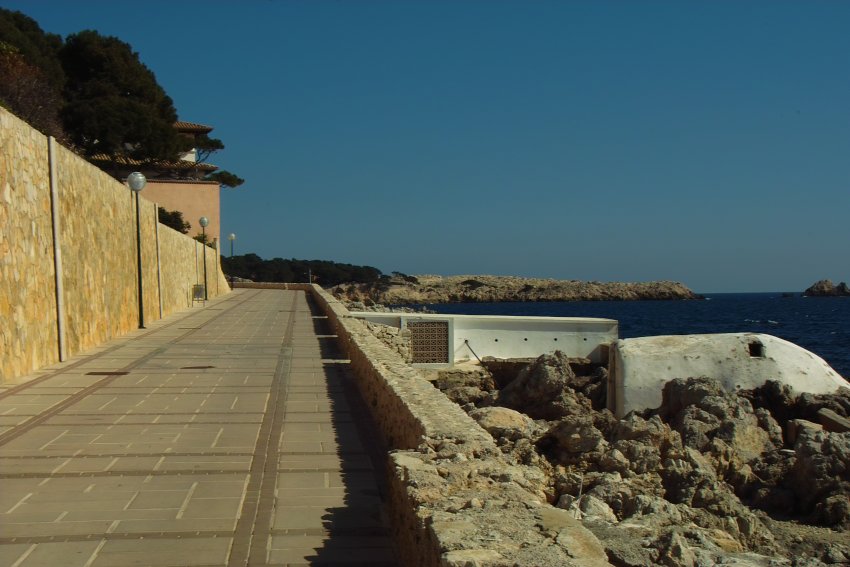 Uferpromenade Cala Rajada