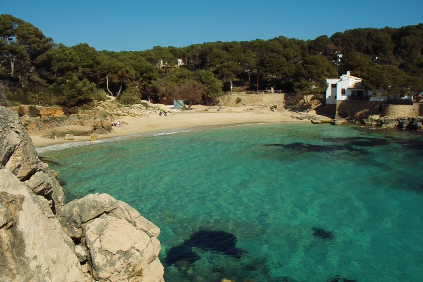 verträumte Bucht bei Cala Rajada