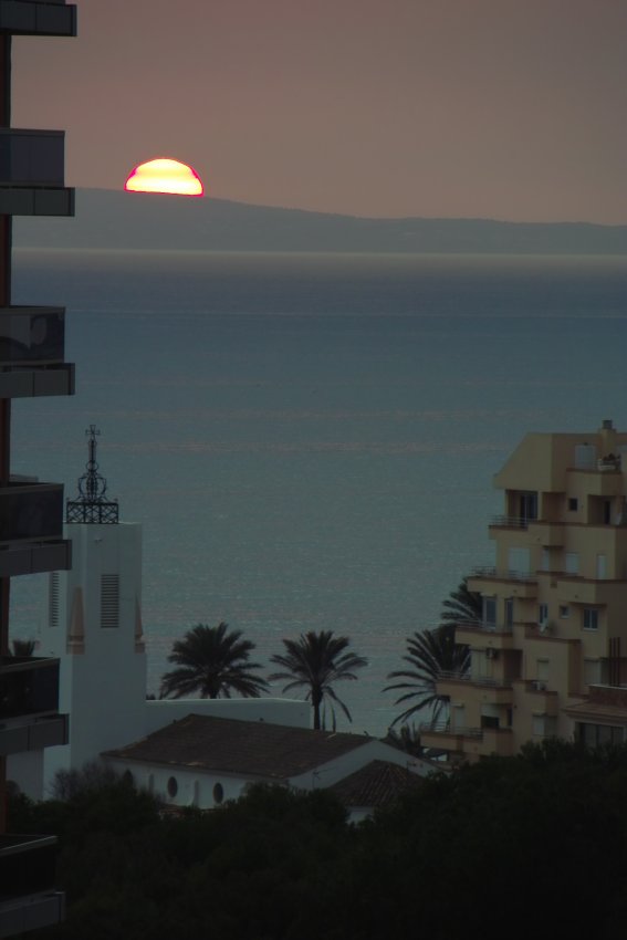 Sonnenuntergang über Playa de Mallorca