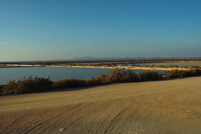 Saline zur Meersalz-Gewinnung bei Ses Salines