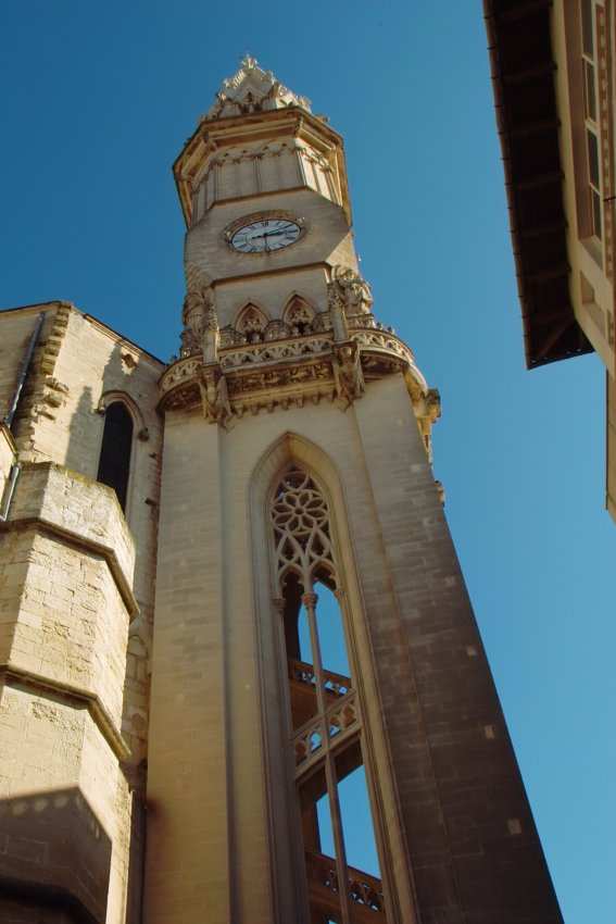 schwindelnde Höhe - Glockenturm Pfarrkirche Manacor