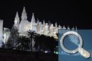 Palma de Mallorca bei Nacht