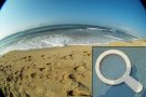 Strandidyll - die Erde ist eine Kugel