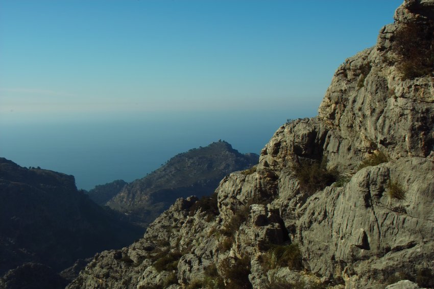 Blick Richtung Sa Calobra