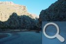 Mündung der Paradiesschlucht in Sa Calobra