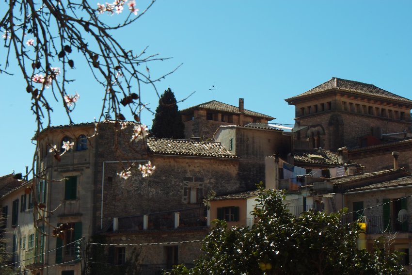 Blick auf Valldemossa