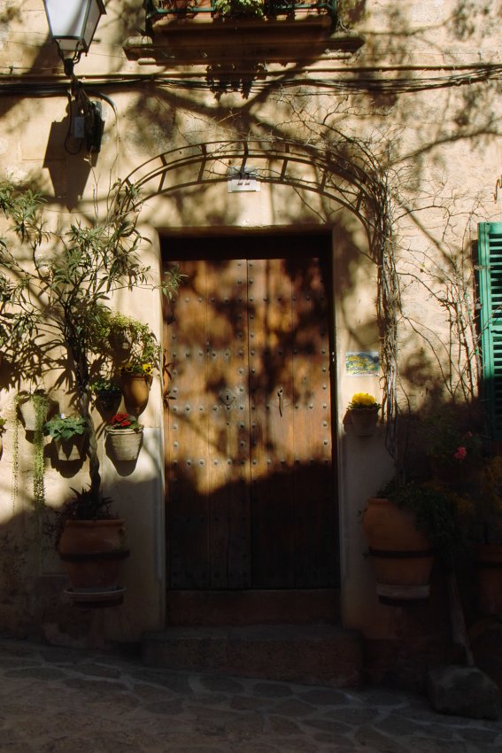 Haustür in Valldemossa