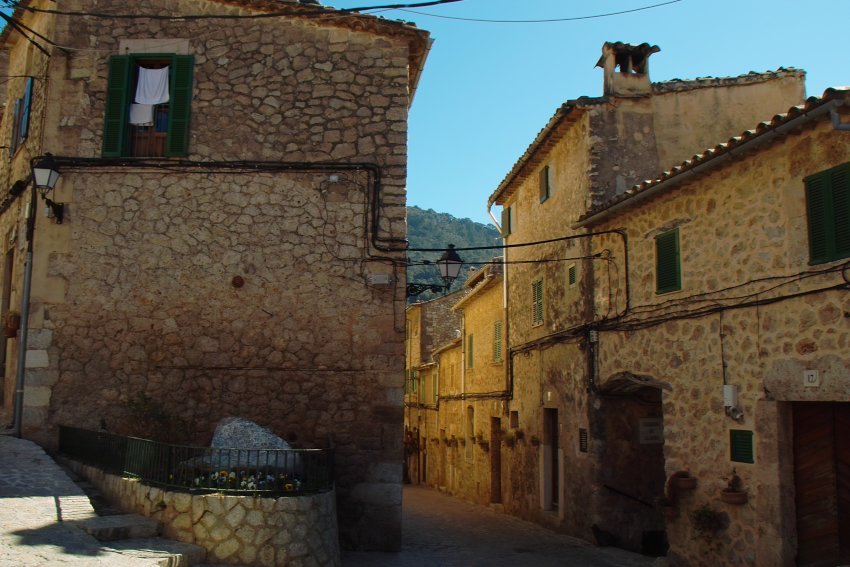 romantische Gassen in Valldemossa